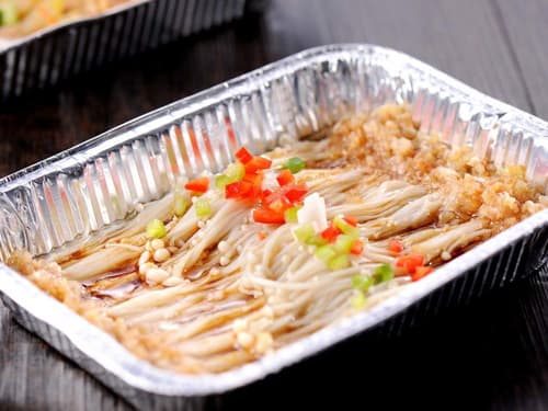 武威锡纸烤金针菇